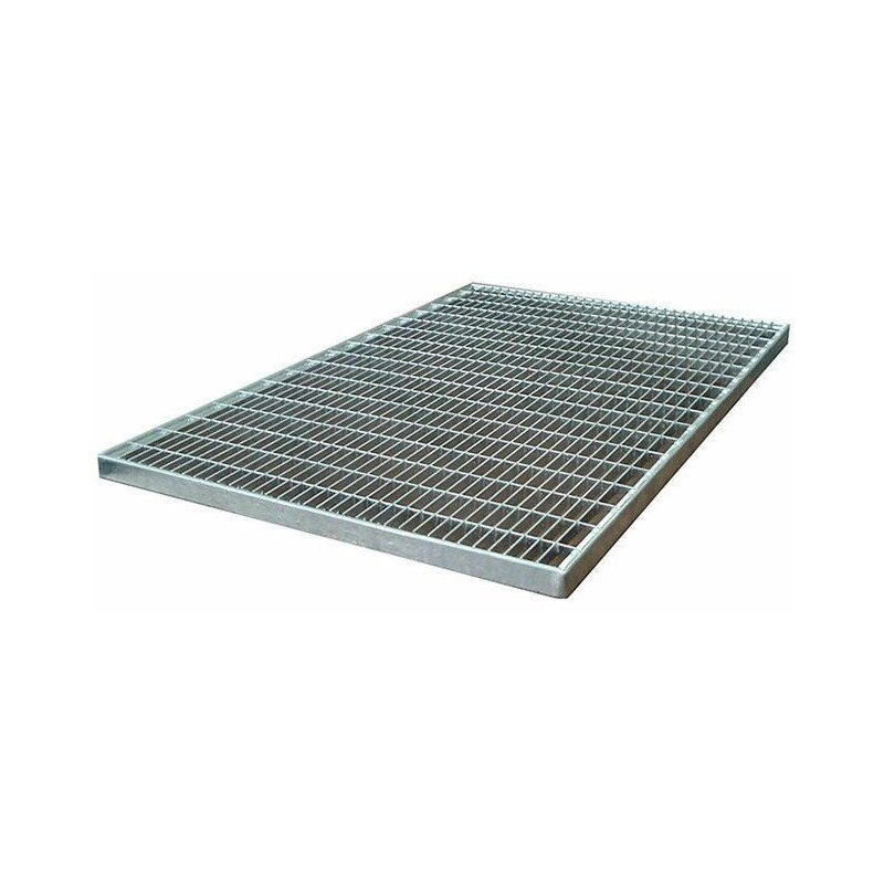 Ցանց Gidrolica Step Pro 390х590մմ - պողպատե, ծակոտիավոր, ցինկապատ / Решетка Gidrolica Step Pro 390х590мм - стальная ячеистая оцинкованная